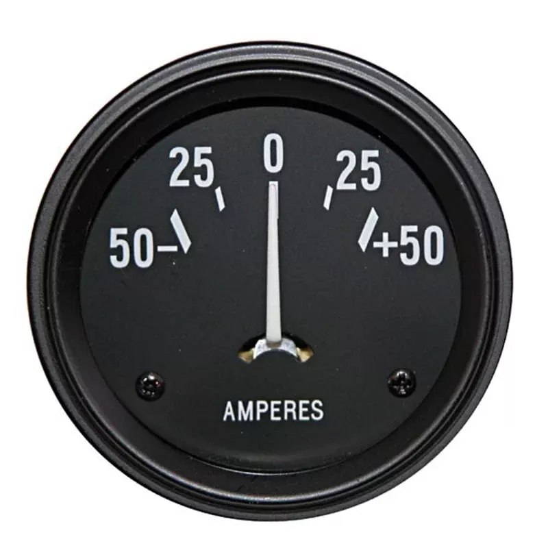 Omix Ammeter Gauge 17210.01 fits 1949-1956 Jeep Willys CJ-3