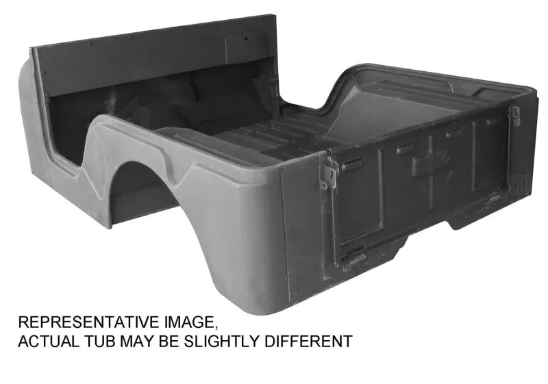 Omix Body Tub with Script fits 1976-1983 Jeep CJ5, CJ7