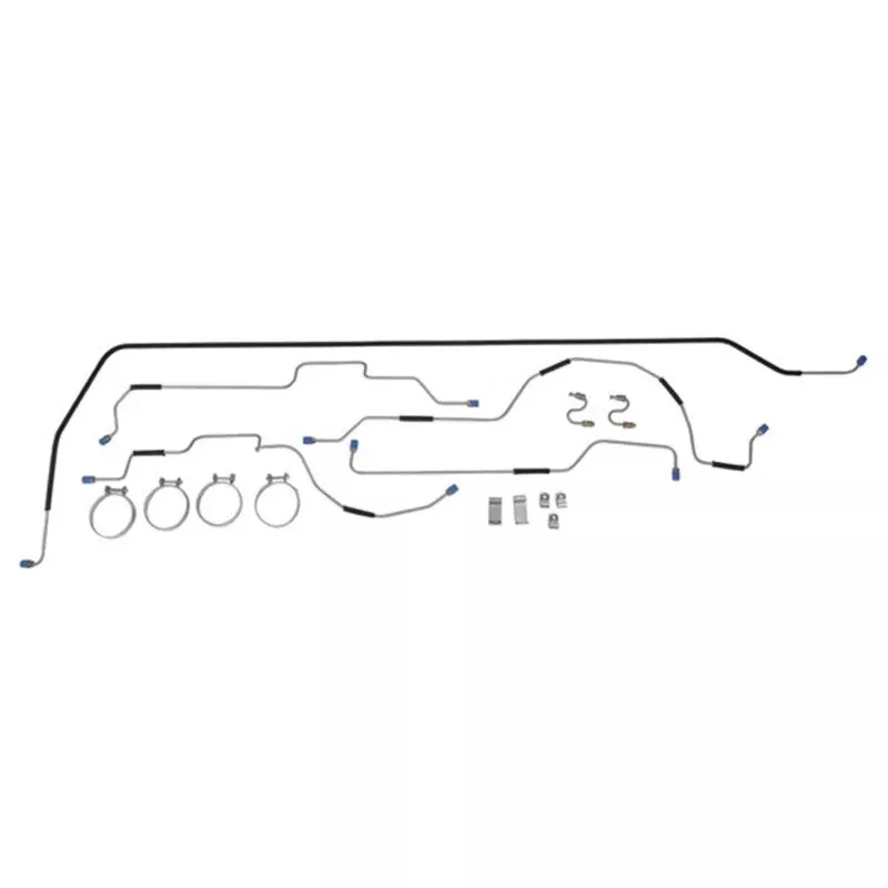 Omix Full Brake Line Set 16737.02 fits 1942-1945 Willys MB