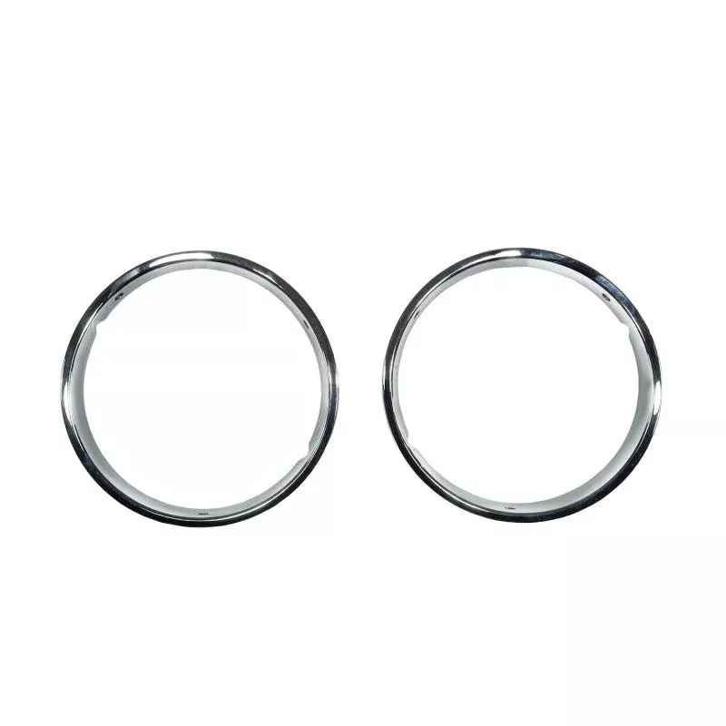 Omix Headlight Bezels Chrome 12419.08 fits 1997-2006 Jeep Wrangler