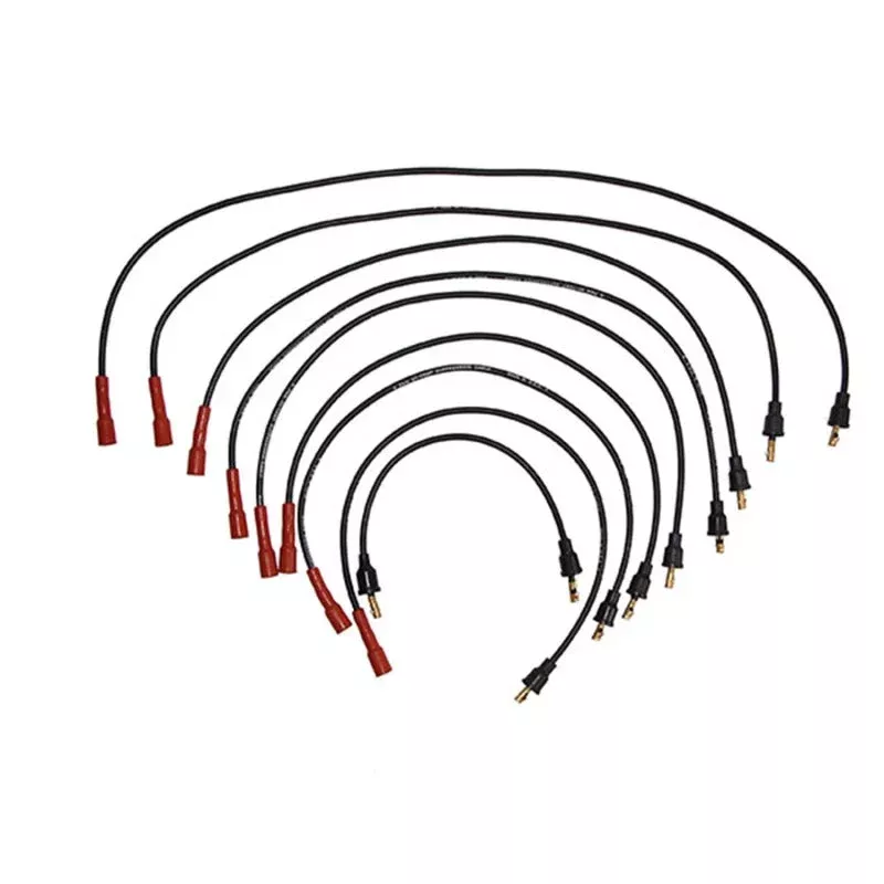 Omix Ignition Wire Set fits 1974-1981 Jeep CJ5 V8, CJ6 V8, CJ7 V8