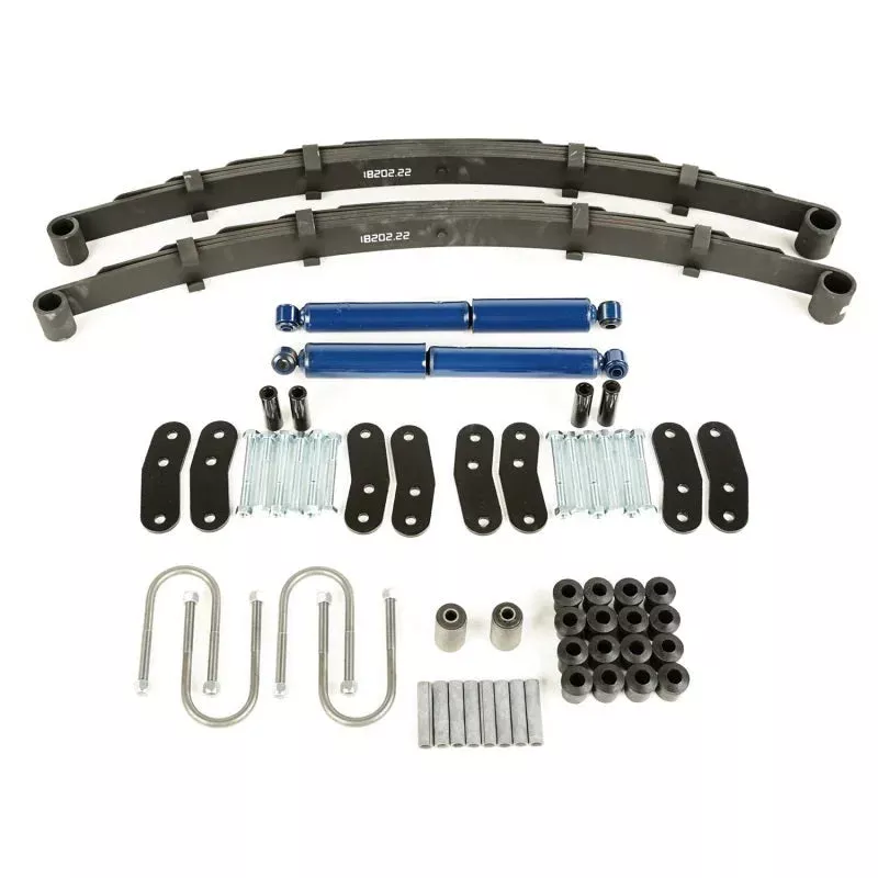 OMIX Leaf Spring Kit Rear W/ Shocks 18290.11 fits 1987-1995 Jeep Wrangler