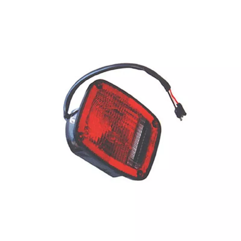 OMIX Left Black Tail Lamp 12403.03 fits 1976-1980 Jeep CJ5, CJ7
