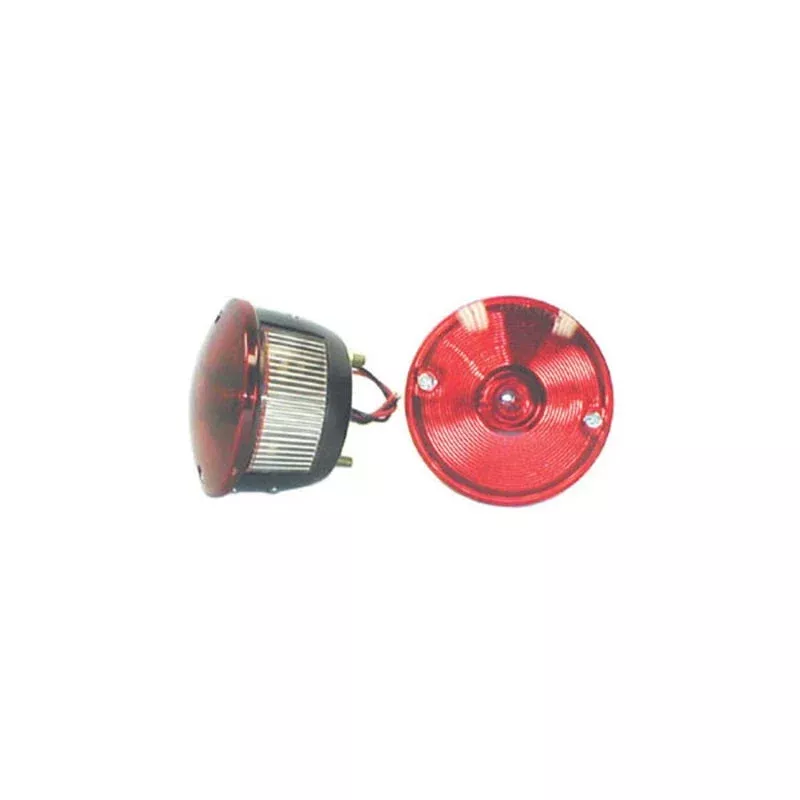 OMIX Left Round Tail Lamp 12403.01 fits 1987-1990 Jeep Wrangler