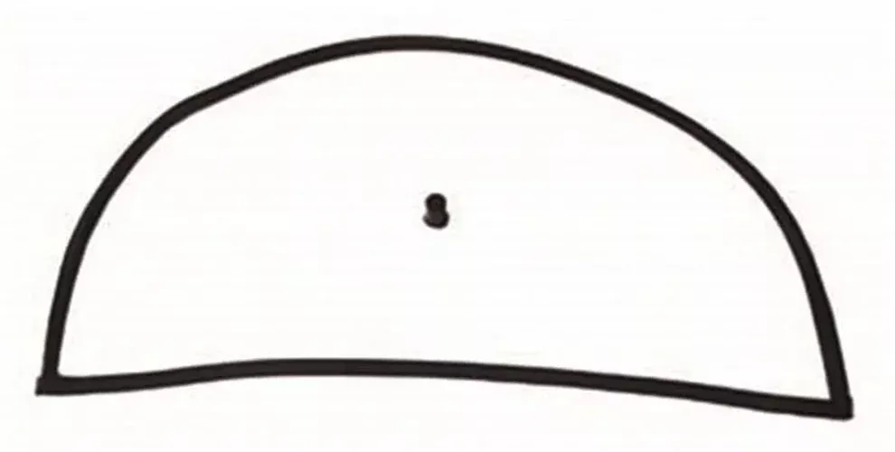 OMIX Liftgate Inner Glass Seal fits 1976-1986 Jeep CJ7