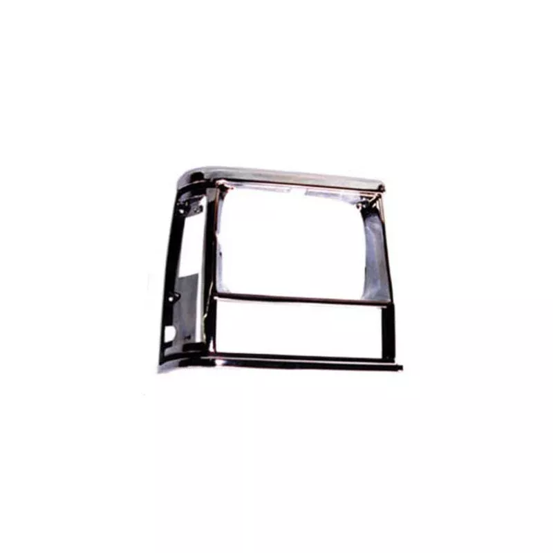 Omix RH Chrome Black Headlight Bezel 12419.14 fits 1991-1996 Jeep Cherokee