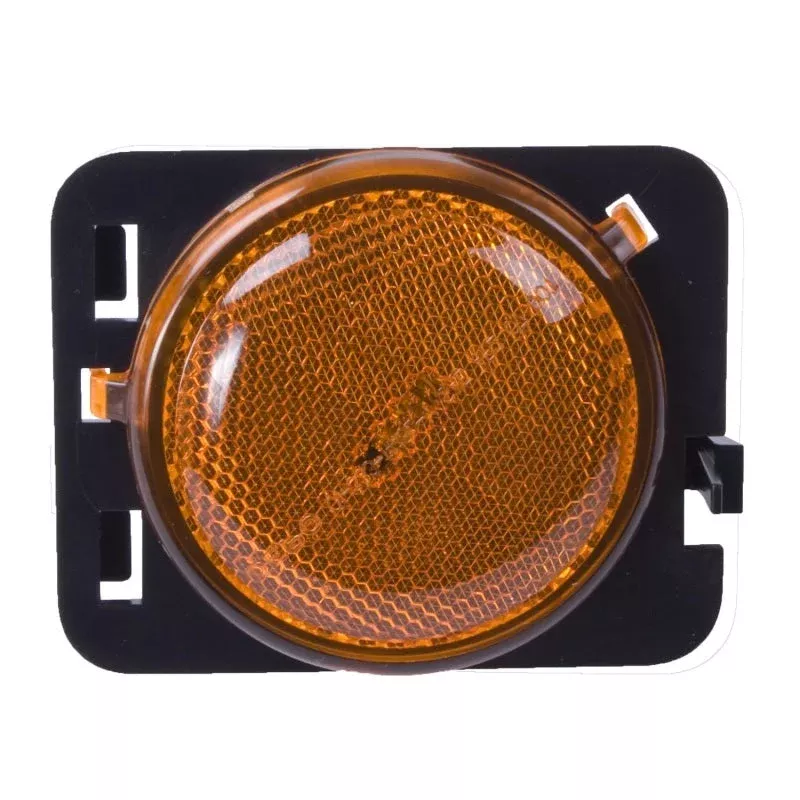 Omix RH Side Marker Light Amber 12401.24 fits 2007-2013 Jeep Wrangler