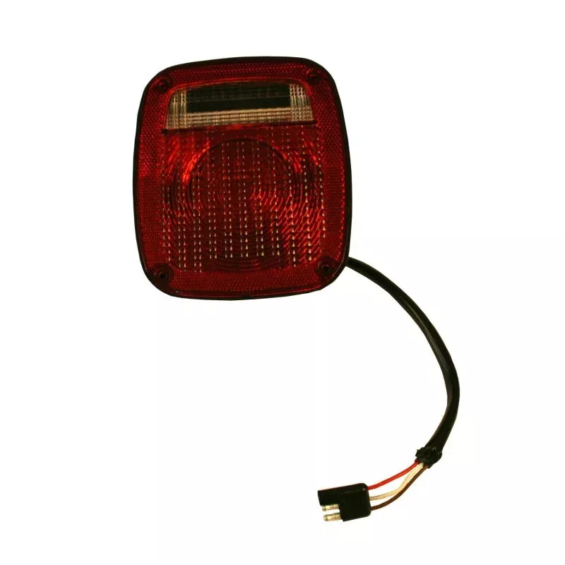 Omix Right Black Tail Lamp 12403.04 fits 1976-1980 Jeep CJ5, CJ7
