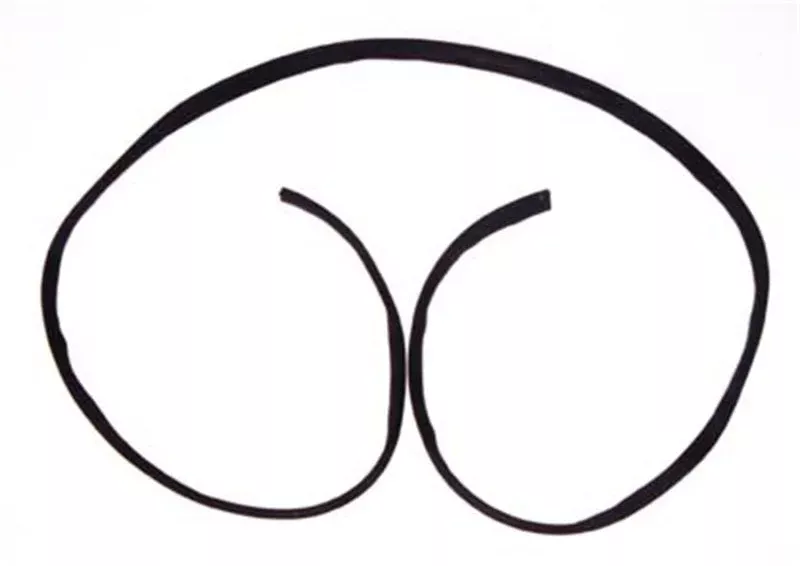 Omix Windshield Frame Seal 12301.01 fits 1941-1949 Jeep Willys CJ-2, Willys MB