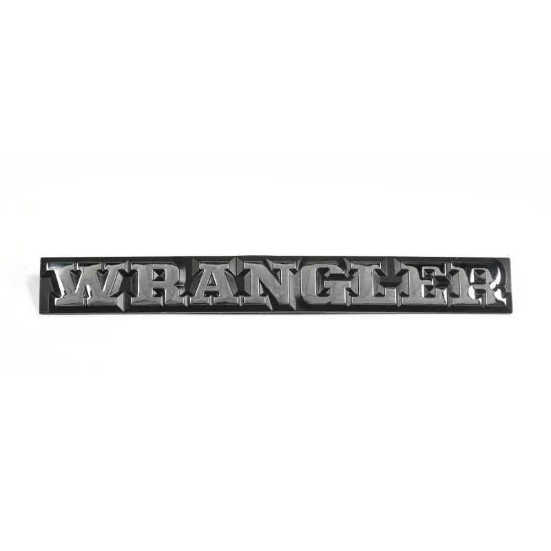 Omix Wrangler Emblem DMC-55010768 fits 1987-1990 Jeep Wrangler
