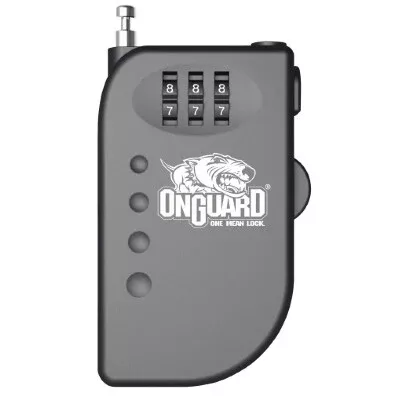 Onguard Terrier 8063 Combo Cable Lock Roller Retractable Cable - 45008063