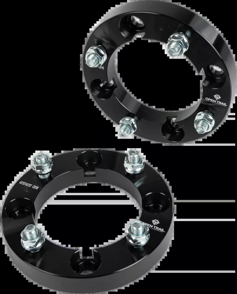 Open Trail Wheel Spacer 1″ 4/137 Stud: 12MM X 1.5MM – AC-06652-5BK