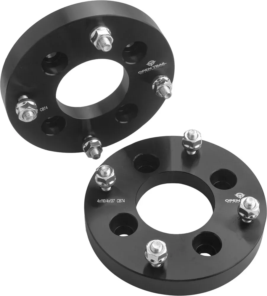 Open Trail Wheel Spacer Adapter 1″ 4/110 to 4/137 10MM X 1.25MM – AC-06687-1BK
