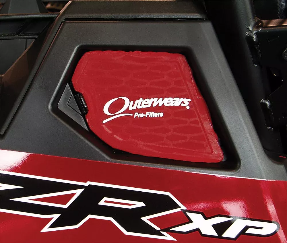 Outerwears Side Intake Pre-Filter RED – 20-2712-03