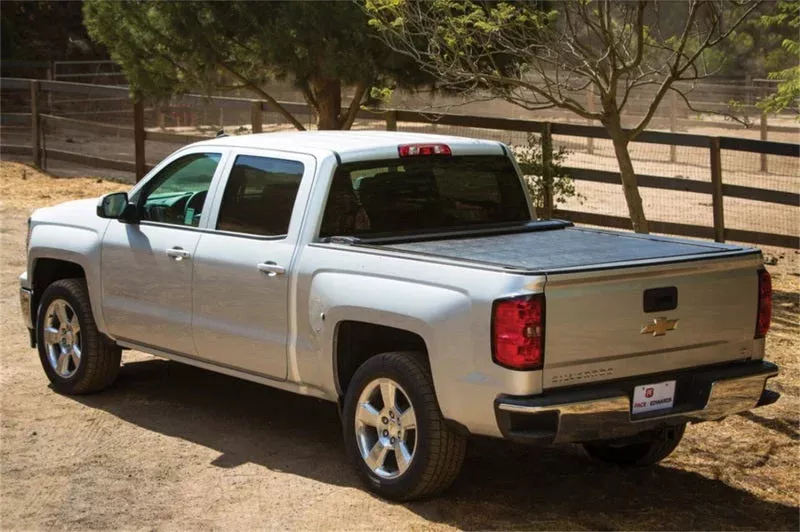 Pace Edwards SWITCHBLADE Metal 8ft Bed fits 2014-2018 Chevrolet Silverado 1500, Silverado 2500 HD, Silverado 2500 HD High Country, Silverado 3500 HD / GMC Sierra 1500, Sierra 2500 HD, Sierra 3500 HD