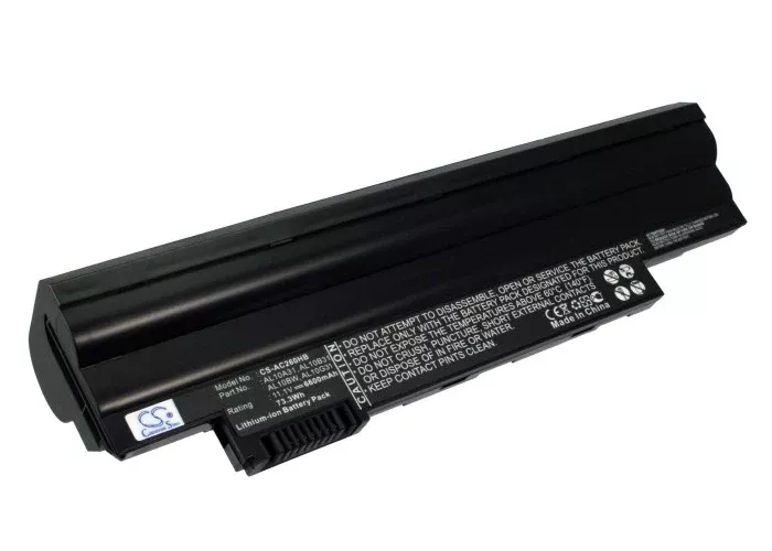 Packard Bell Dot SE DOTSE-21G16iws Dot SE R-111UK Dot S B-003 IT Dot S B-017UK Dot S E2 SPT 6600mAh Laptop and Notebook Replacement Battery