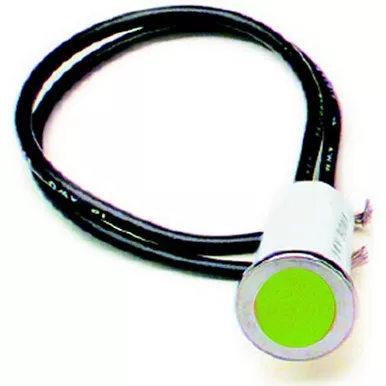 Painless Wiring 1/2in Green Dash Light 80210