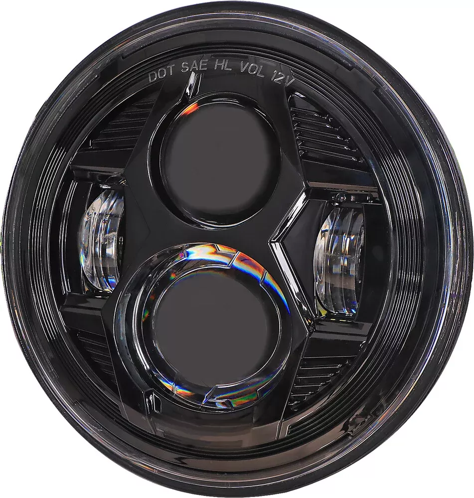 Pathfinder 5 3/4″ LED Headlight Black – HDP5B
