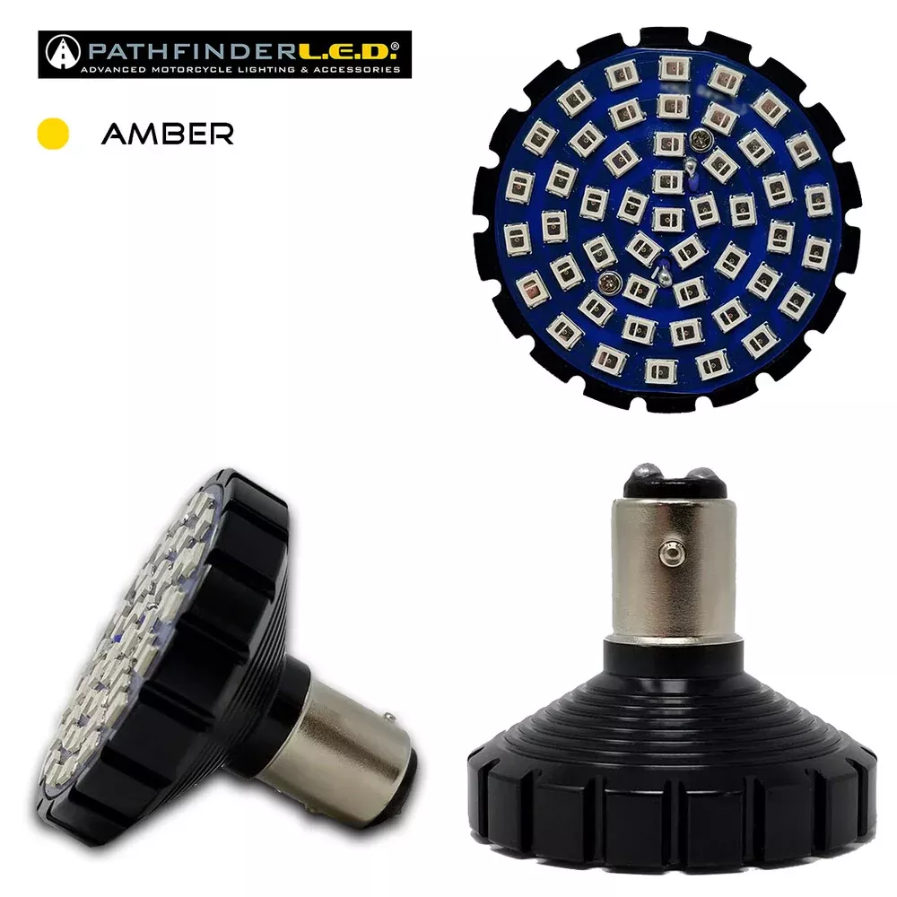 Pathfinder Bullet Ultra Bright LED Amber 1157 Style EA – 4857A