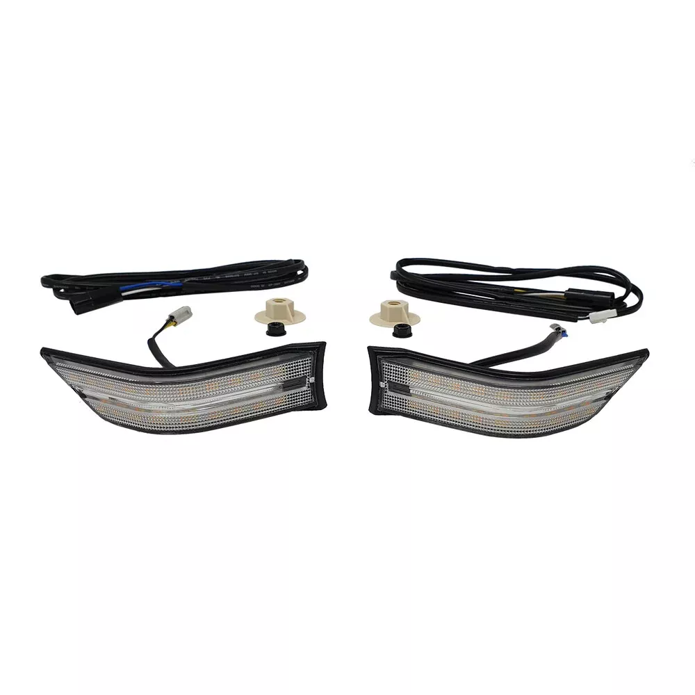 Pathfinder Cowl Light Kit Black Drl+sequential LED - G18CWLB Honda Gold 2018-2024