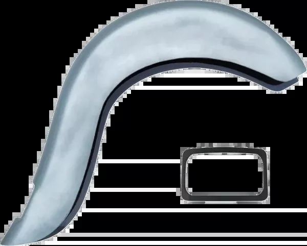 Paul Yaffe Bagger Nation El Rey Rear Fender