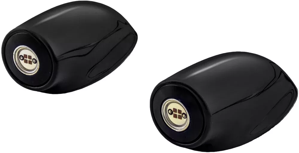 Paul Yaffe Bagger Nation Lightning Bullets Black RED Tail Brake Turn Signal – LB-R-BRK-B For Harley Softail Fat Bob 2018-2019