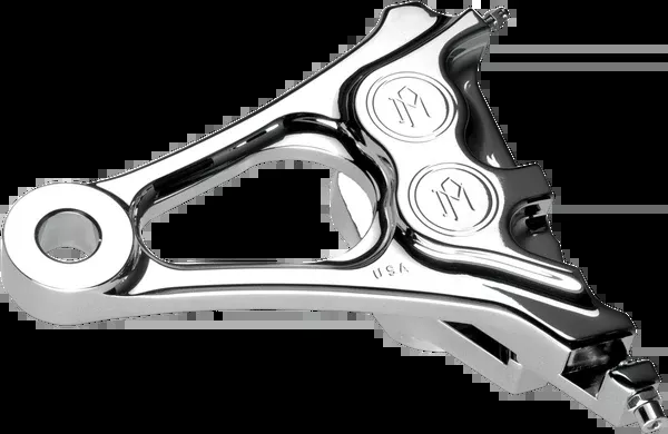 Performance Machine (PM) 4-Piston Caliper – Rear – Chrome – 08-17 Softail