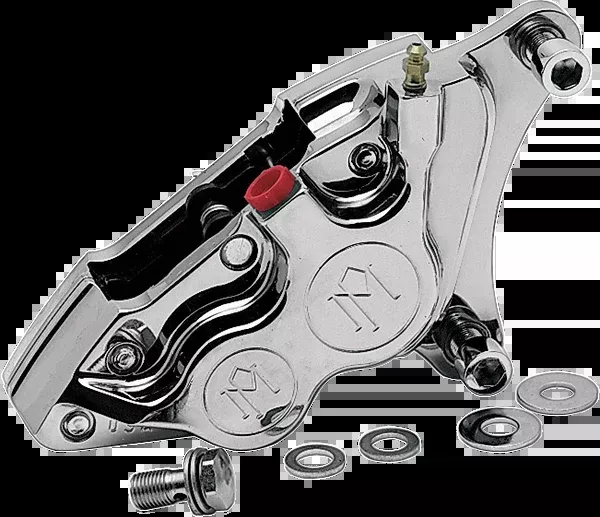 Performance Machine (PM) Caliper – Front Left – Polished – 84-99 Harley-Davidson