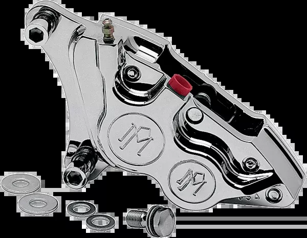 Performance Machine (PM) Caliper – Front Right – Polished – 84-99 Harley-Davidson