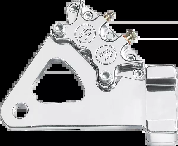 Performance Machine (PM) Caliper – Rear – Chrome – FXR/S/T 86 FXWG