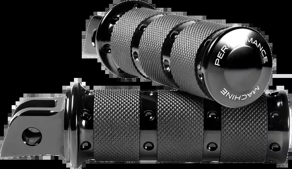 Performance Machine (PM) Foot Pegs - Black - XLS - M8