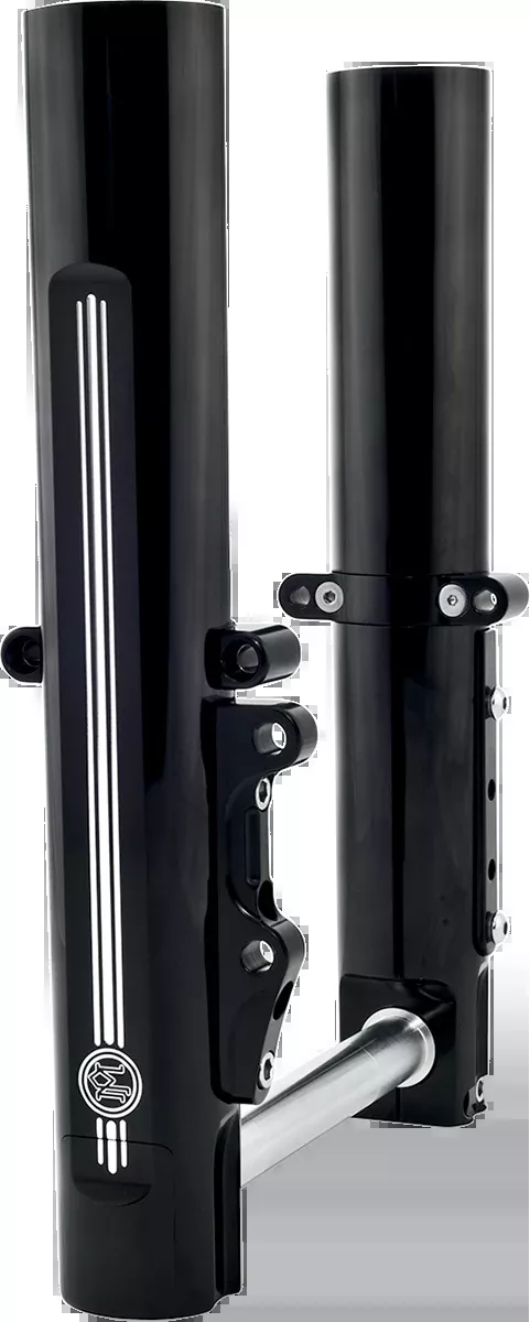 Performance Machine (PM) Fork Leg Kit – Black – Lower – Single Disc – Contrast Cut – ’14-’20 FL