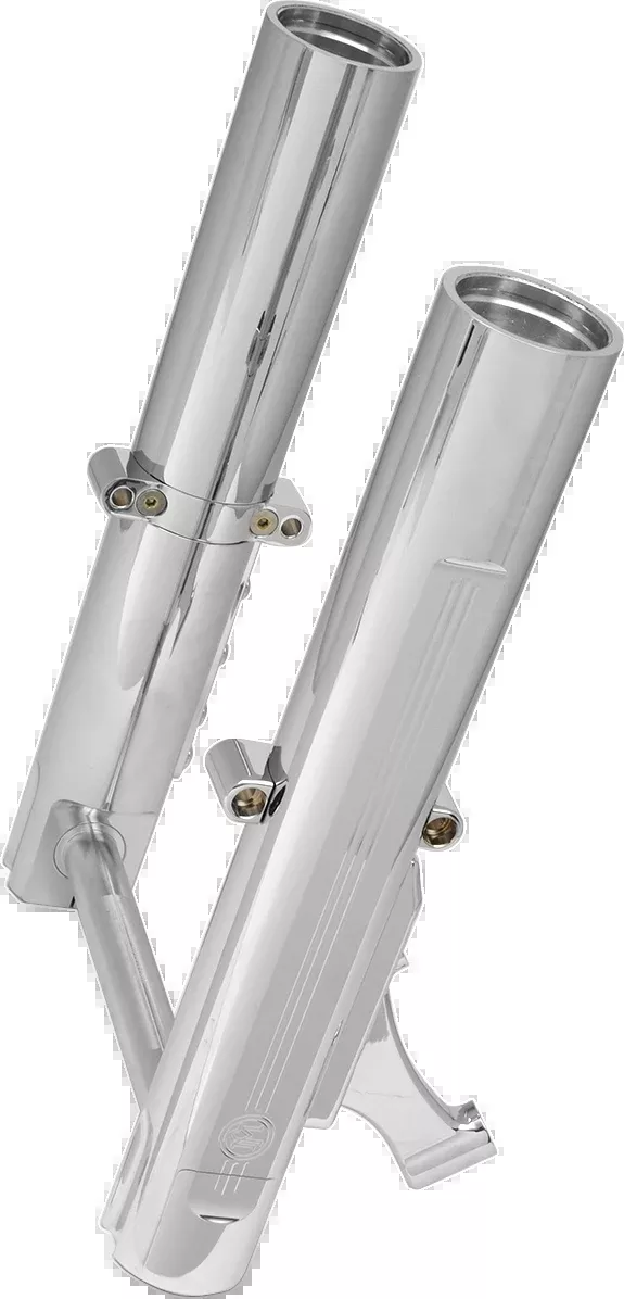 Performance Machine (PM) Fork Leg Kit – Chrome – Lower – Single Disc – ’14-’20 FL
