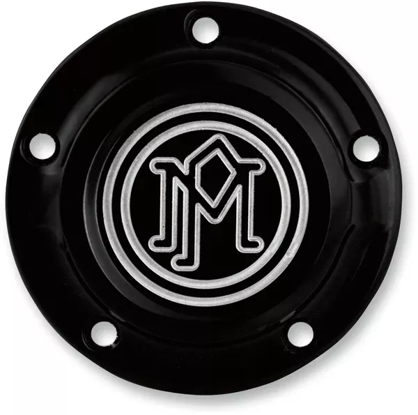 Performance Machine (PM) Ignition Cover – Scalloped – 5 Hole – Contrast Cut™ – Twin Cam