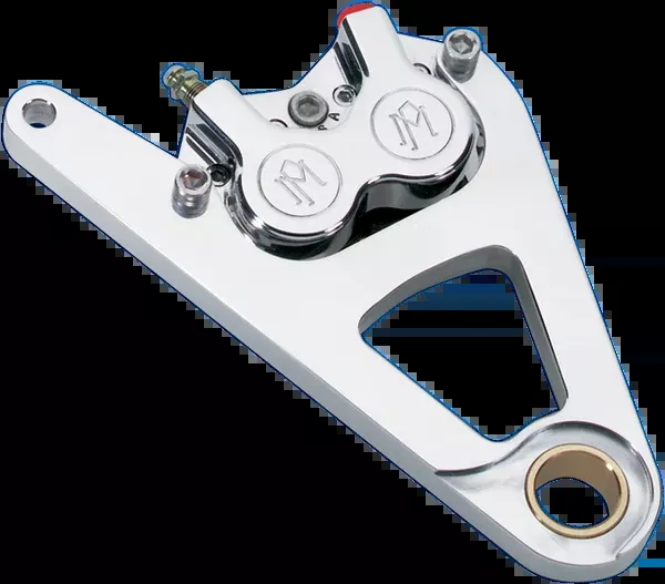 Performance Machine (PM) Single Disc Caliper – Front – Chrome – Springer 00-07