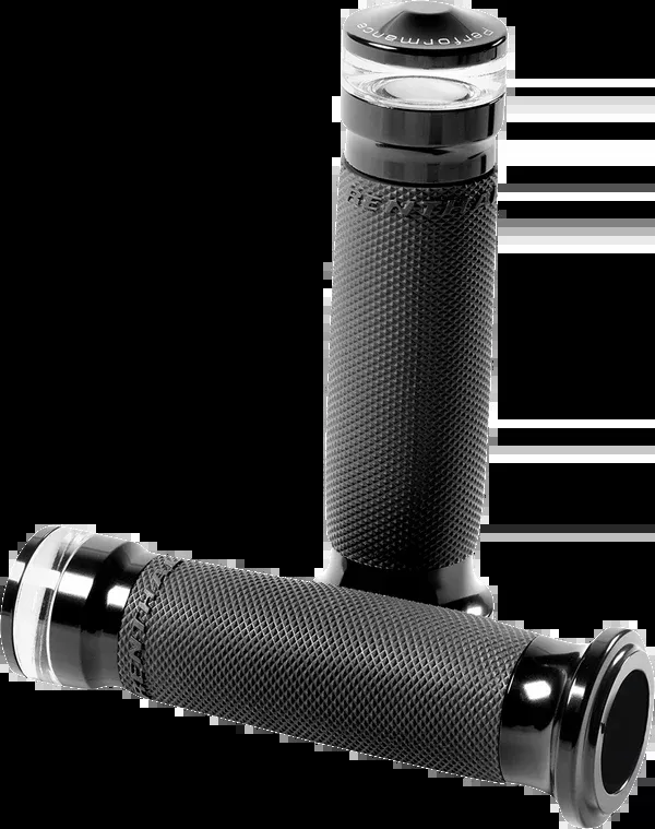 Performance Machine (PM) Vision Series Contour LED Turn Signal Grips – TBW – Black