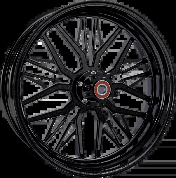 Performance Machine (PM) Wheel – Phatour – Front – Dual Disc/Without ABS – Black Ops – 18×5.5