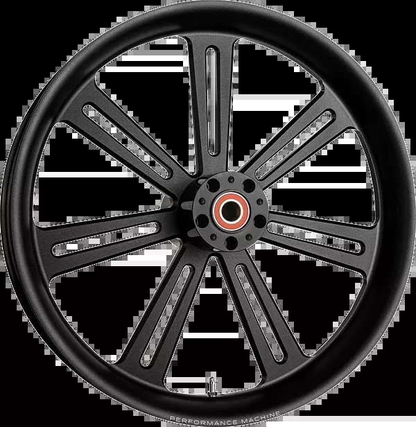 Performance Machine (PM) Wheel – Sierra – Front – Dual Disc/Without ABS – Black – 21×3.5