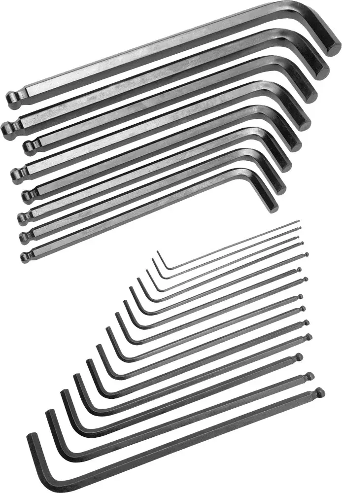 Performance Tool 22 PC SAE MET Ball END HEX SET – W80280