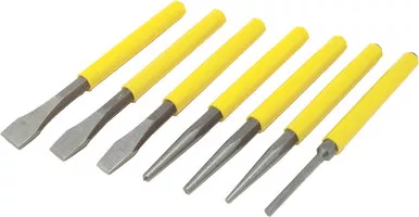 Performance Tool 7 Pc Chisel/Punch Set - W750
