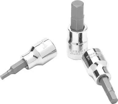 Performance Tool 8 Pc 3/8" Met Hex Bit Set - W38890