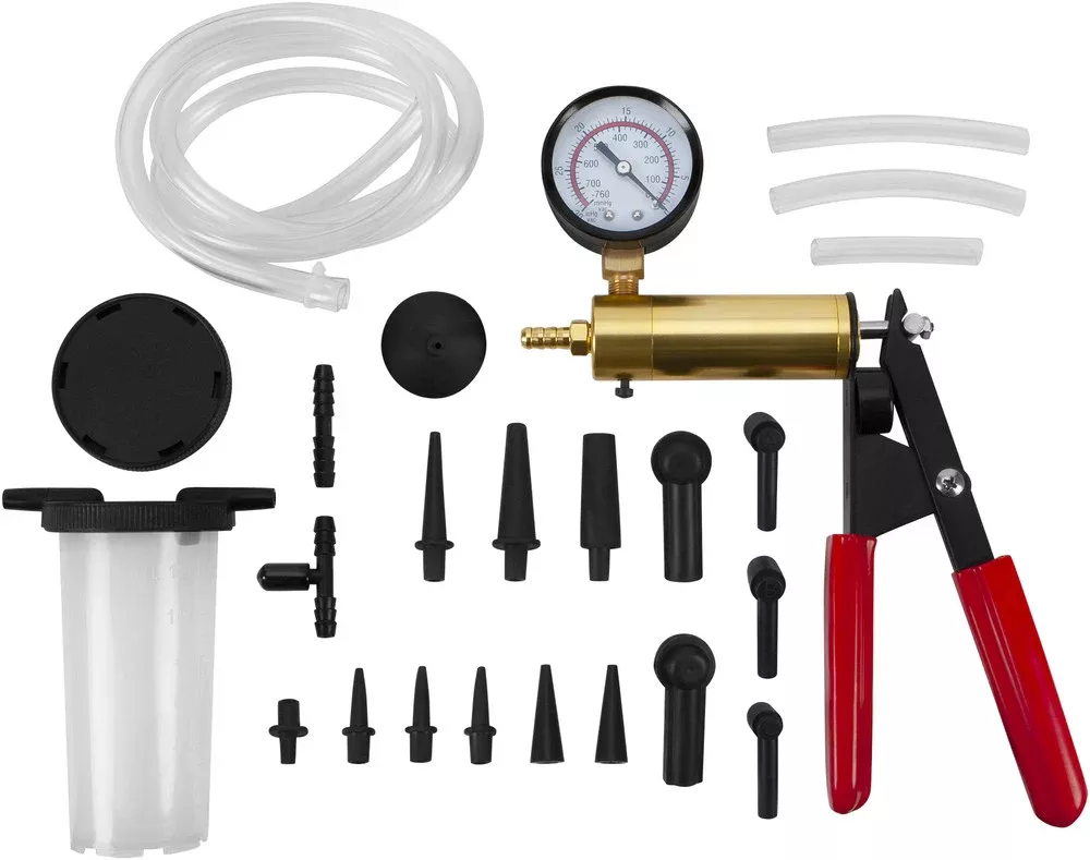 Performance Tool Vacuum Pump/Brake Bleeder Kit - W87031