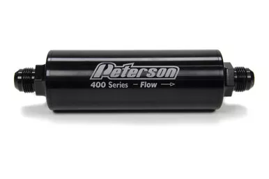 Peterson Fluid `-12an 60 Micron Oil Filter w/Bypass 09-0452