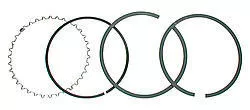 Piston Ring Set 4.045 Moly 1/16 1/16 3/16 J100F8-4040-5