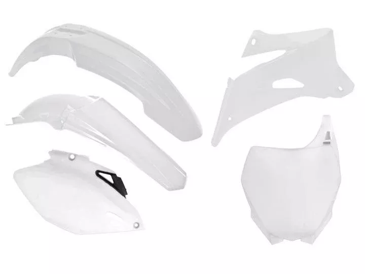 PLASTIC KIT/5 06-09 YZF WHITE, RTECH R-KITYZF-BN0-508