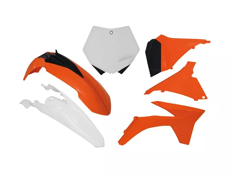 PLASTIC KIT/6 2012 KTM SX 125-250 OEM RTECH R-KITKTM-OEM-509