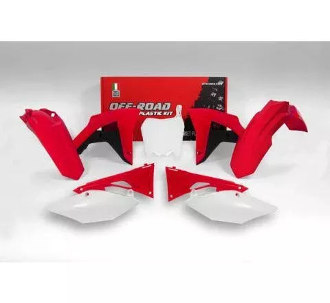 PLASTIC KIT6 OEM 17-18 CRF450RX, OEM RTECH R-KITCRF-OEM-600