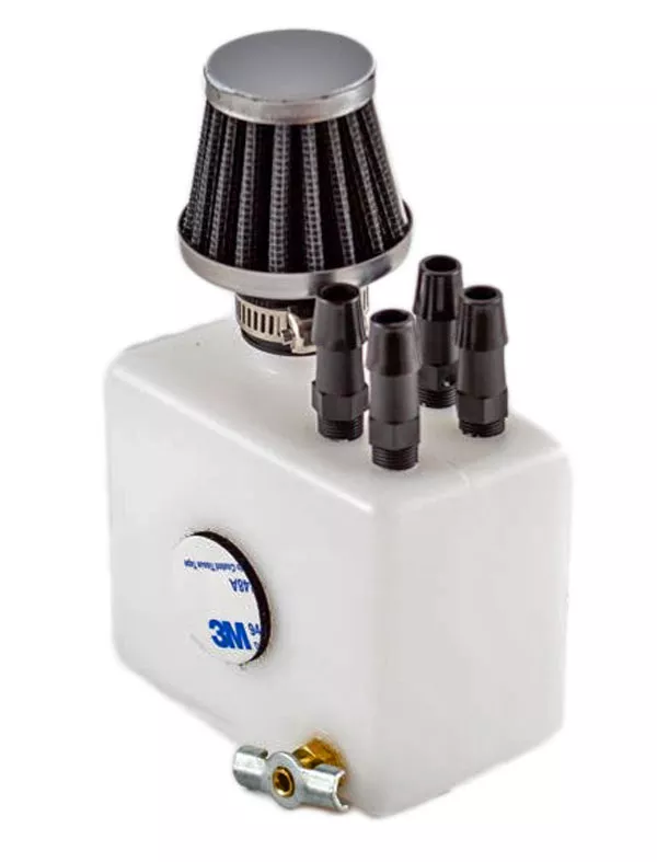 Plastic Oil Catch Can with Filter