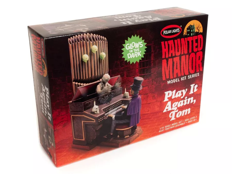 Polar Lights Haunted Manor: "Play It Again, Tom!" 1:12 Scale Model Kit