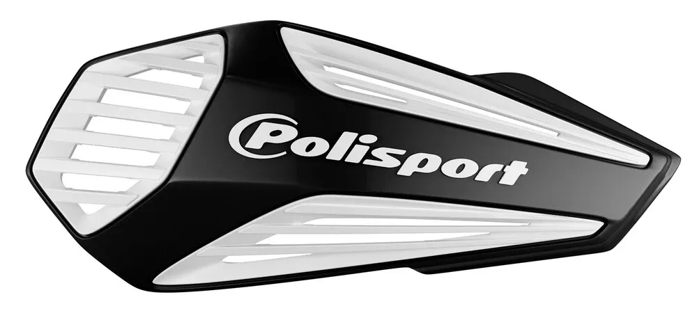 Polisport MX Air Handguards Black White - 8308400001